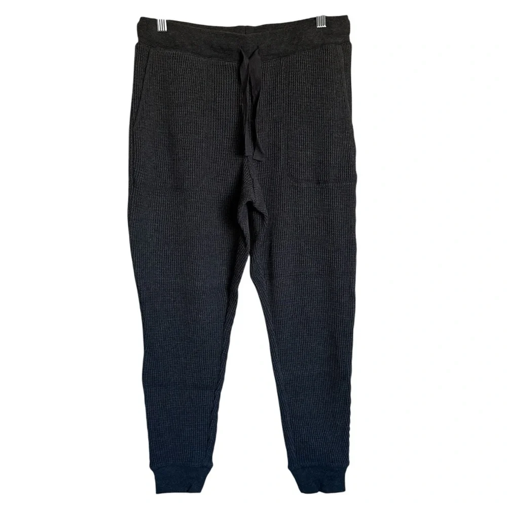J. Crew Grey Relaxed Fit Waffle Sweatpants joggers Size S